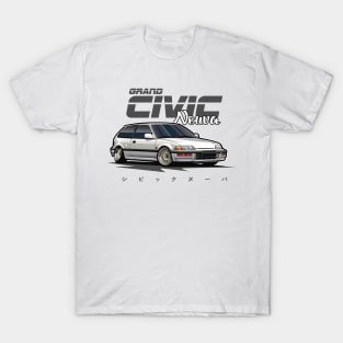 Civic Nouva (White) T-Shirt